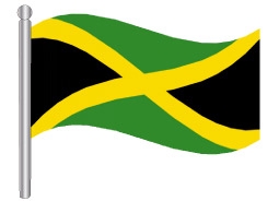 דגל ג'מייקה - Jamaica flag