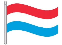 דגל לוקסמבורג - Luxembourg flag