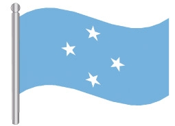 דגל מיקרונזיה - Micronesia flag