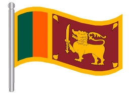 דגל סרי לנקה - Sri Lanka flag