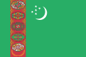 דגל טורקמניסטן - Turkmenistan flag