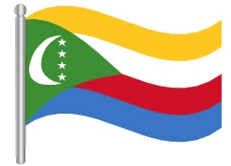 דגל איי קומורו - Comoros flag