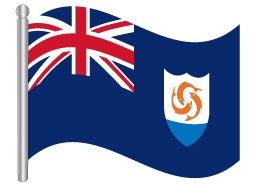 דגלון אנגווילה - Anguilla flag