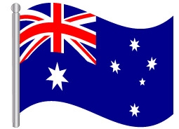 דגלון אוסטרליה - Australia flag