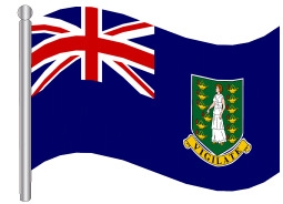 דגלון איי הבתולה הבריטיים - British Virgin Islands flag