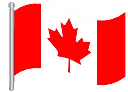 דגלון קנדה - Canada flag