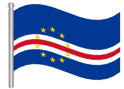 דגלון כף ורדה -  Cape Verde flag