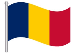 דגלון צאד - Chad flag