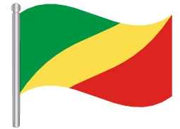 דגלון הרפובליקה של קונגו - Republic of the Congo