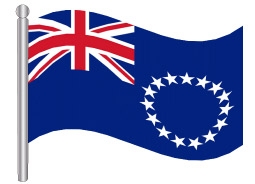 דגלון איי קוק - Cook Islands flag
