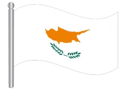 דגלון קפריסין - Cyprus flag