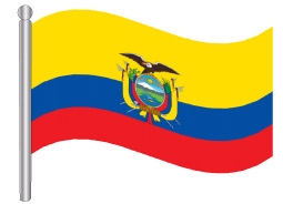 דגלון אקוודור - Ecuador flag
