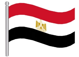 דגלון מצרים - Egypt flag