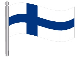 דגלון פינלנד - Finland flag