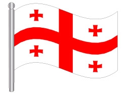 דגלון גאורגיה - Georgia flag