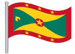 דגלון גרנדה - Grenada flag