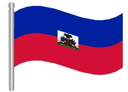 דגלון האיטי - Haiti flag