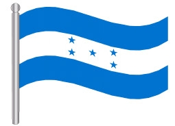 דגלון הונדורס - Honduras flag