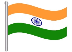 דגלון הודו - India flag