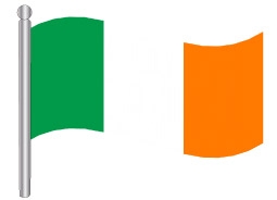 דגלון אירלנד - Ireland flag