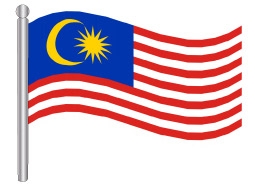 דגלון מלזיה - Malaysia flag