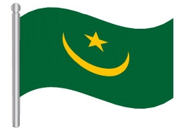 דגלון מאוריטניה - Mauritania flag