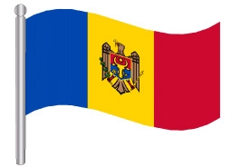 דגלון מולדובה - Moldova flag