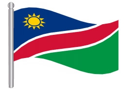 דגלון נמיביה - Namibia flag