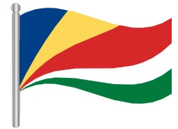 דגלון סיישל - Seychelles flag