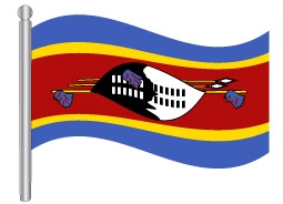 דגלון סווזילנד - Swaziland flag