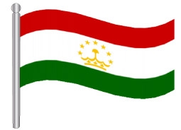 דגלון טגיקיסטאן - Tajikistan flag
