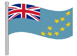 דגלון טובאלו - Tuvalu flag