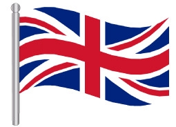 דגלון בריטניה - United Kingdom flag