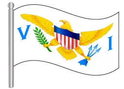 דגלון אי הבתולה - US Virgin Islands flag