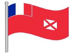 דגלון ואליס ופוטונה - Wallis and Futuna flag