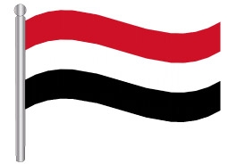 דגלון תימן - Yemen flag