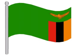 דגלון זמביה - Zambia flag