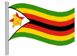 דגלון זימבבואה - Zimbabwe flag