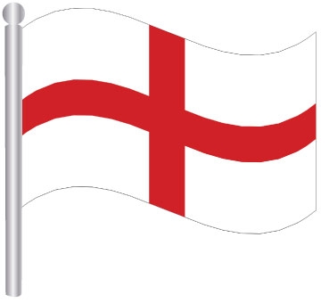 דגלון אנגליה - england flag