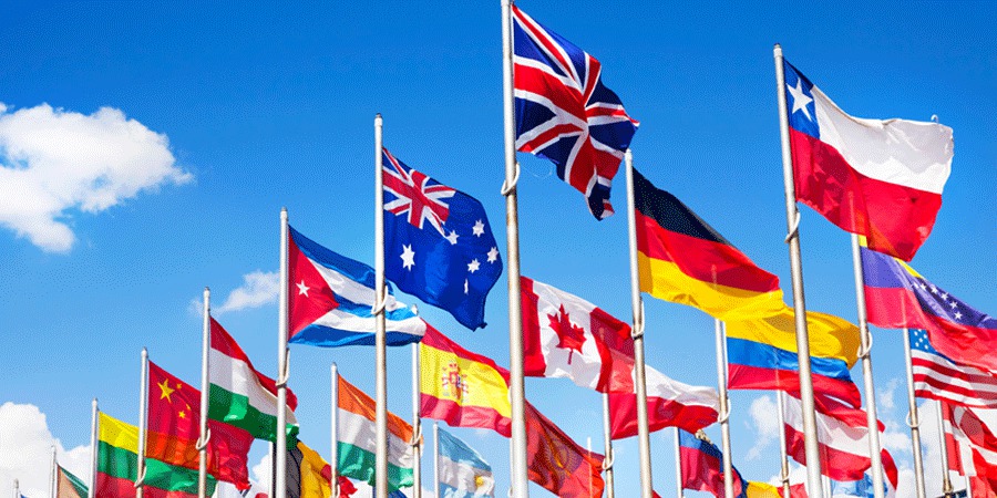 דגלי כל המדינות בעולם 150*110-החל מ 53 ש