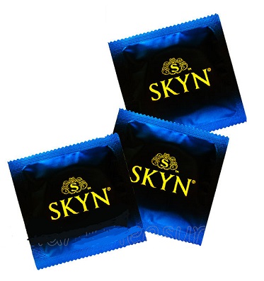 10 קונדומים לייף סטייל משומנים | קונדומים ללא לטקס | LifeStyles SKYN Extra Lubricated